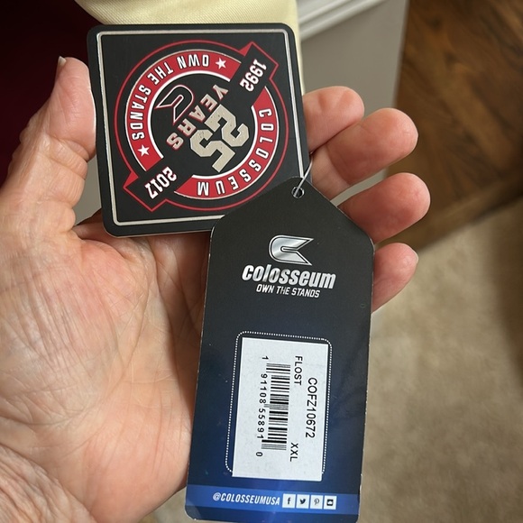 Florida State Seminoles Quarter Zip Pullover by Colosseum NWT Size XXL - Picture 5 of 10